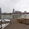 2011 01-11 Cumberland River and Downtown Nashville, Tennessee