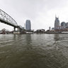 2011 01-11 The Cumberland River and Downtown Nashville, Tennessee