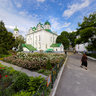 Florovsky convent  at summer, Kiev, Ukraine