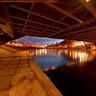20110423 Vilnius. Under bridge. HDR