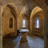 Perti, Saint Eusebius church, the crypt (13-14th century)