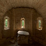 Perti, Sant'Antonino abandoned church, 12th century crypt