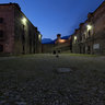 The Fenestrelle Fort at dusk