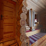 Guest cottage. The hall. Choga