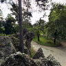 Laghetto dei Giardini Pubblici visto da Monte Merlo
