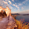 Sunset in S.Anna ruins - Sestri Levante - Italy
