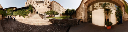 Castello del Buonconsiglio a Trento - Italy