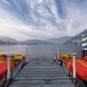 pedalò sul lago di Como