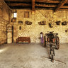 vintage carriages in Beauvais Museum court