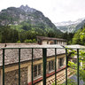 Spettacolare panorama della Val Masino dalla fonte termale