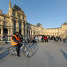 entrance to Louvre Museum