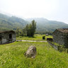 paesaggio bucolico tipico della val Chiavenna