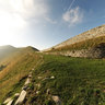 trincee sul Monte Galbiga lungo la Linea Cadorna