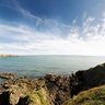 Howth Head cliffs and Bailey Lighthouse