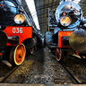 locomotive al Museo della Scienza e della Tecnica