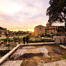 Sunset in Rome