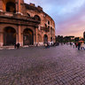 the Colosseum