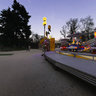 Luna Park at twilight