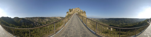 Pawn bridge, Civita di Bagnoregio