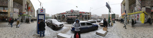 Metro station Frunzenskaya, vestibule