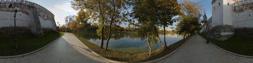 Novodevichy cloister, pond.