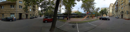 Not so old Moscow yard.