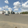 Dzerzhinskiy square. Near the Board of Honor.