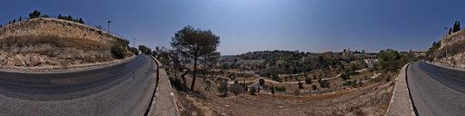Mt Zion Overlooking the Valley of Ben Hinnom