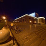 Theatre of Dramatic Art. Night view. Barnaul. Russia. July, 2009