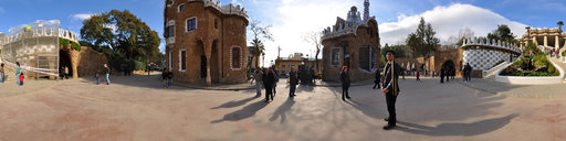 Parc Güell, The Entrance Pavilions