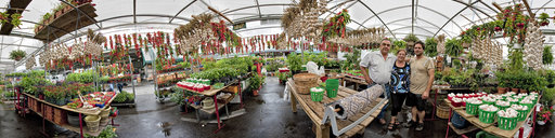 Chili Vendors at Jean Talon Market,  Montreal Canada