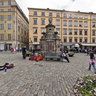 Old Town Square in Stockholm, Sweden