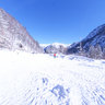Germany near Oberstdorf winter sunny morning