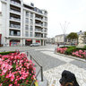 Europe Belgium Blankenberge L.P. III Place statue