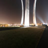 Air Force Memorial at Night