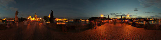 St. Charles Bridge by night