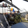 Alouette III inside at military exhibition on national day 2009