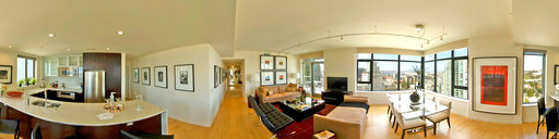 Aria Condos Model 2003 Living Room