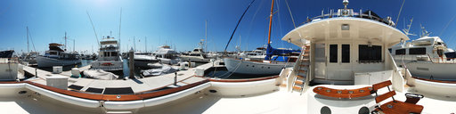 Knight & Carver 80' Yachtfisher Cock Pit 