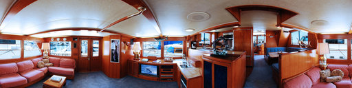 Knight & Carver 80' Yachtfisher - Salon