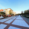 Swinoujscie , promenade in the end of summer 2011