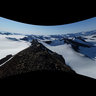 view from Centralen, Oscar II land, Spitsbergen, Svalbard