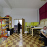 Painter's studio located in Portland Oregon