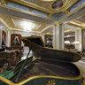 Green Malachite Piano in the Mardan Palace Hotel, Antalya, Turkey