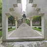 Parque Grande de Zaragoza. Monumento Paco Martinez Soria