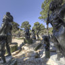 Shona soap stone garden