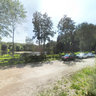 Klostereinfahrt und See