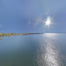 Pomham Rocks Lighthouse - over the tower