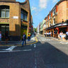 Junction of Rivington Street & Charlotte Street, Shoreditch, London UK