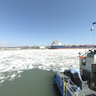Welland Ship Canal at Port Colborne